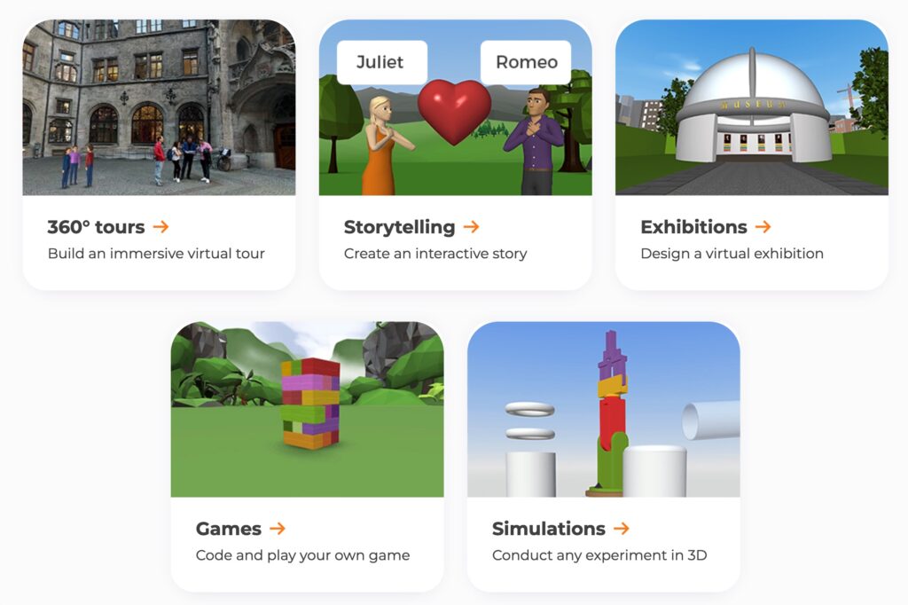 CoSpaces is another metaverse alternative.