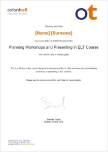 planning workshops